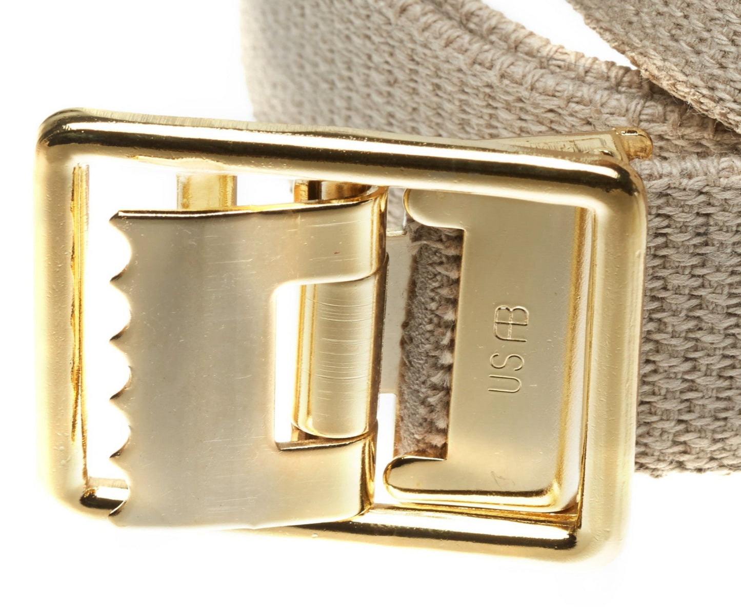 Marine Corps. Web Belt with Open Face Solid Brass Buckle and Tip- 4 Colors!