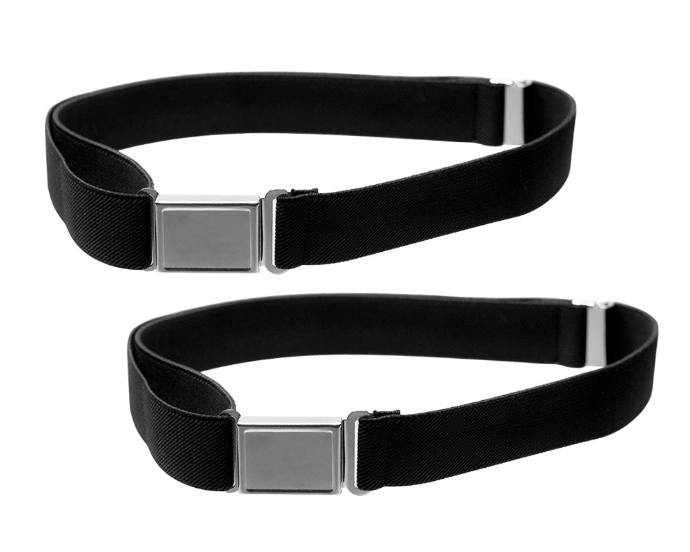 Kids Elastic Belt with Magnetic Buckle- 7 Colors!