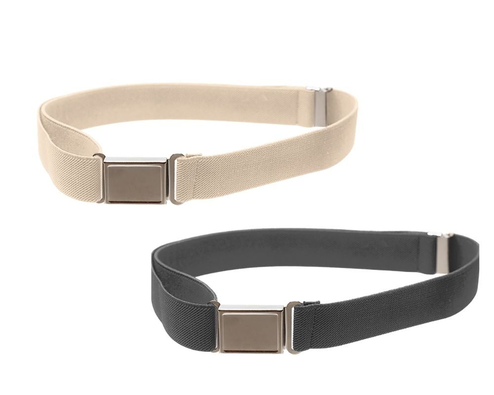 Kids Elastic Belt with Magnetic Buckle- 7 Colors!