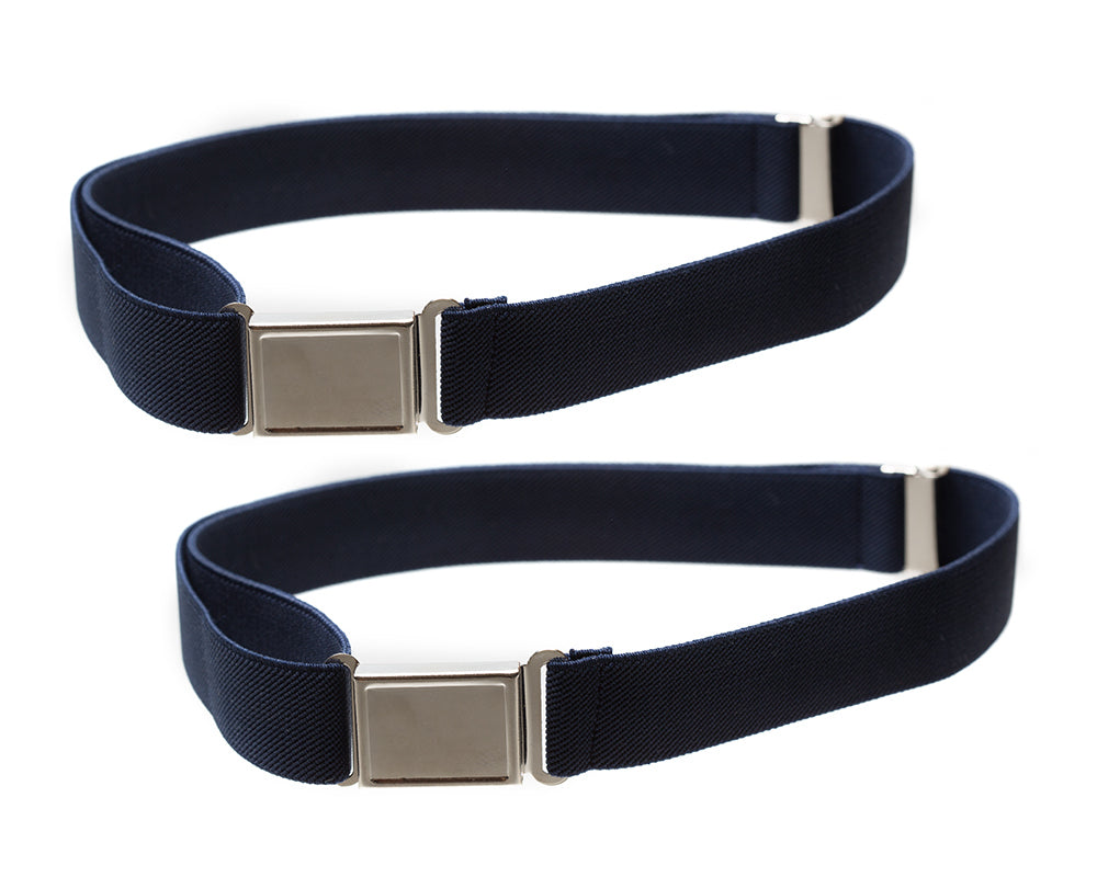 Kids Elastic Belt with Magnetic Buckle- 7 Colors!