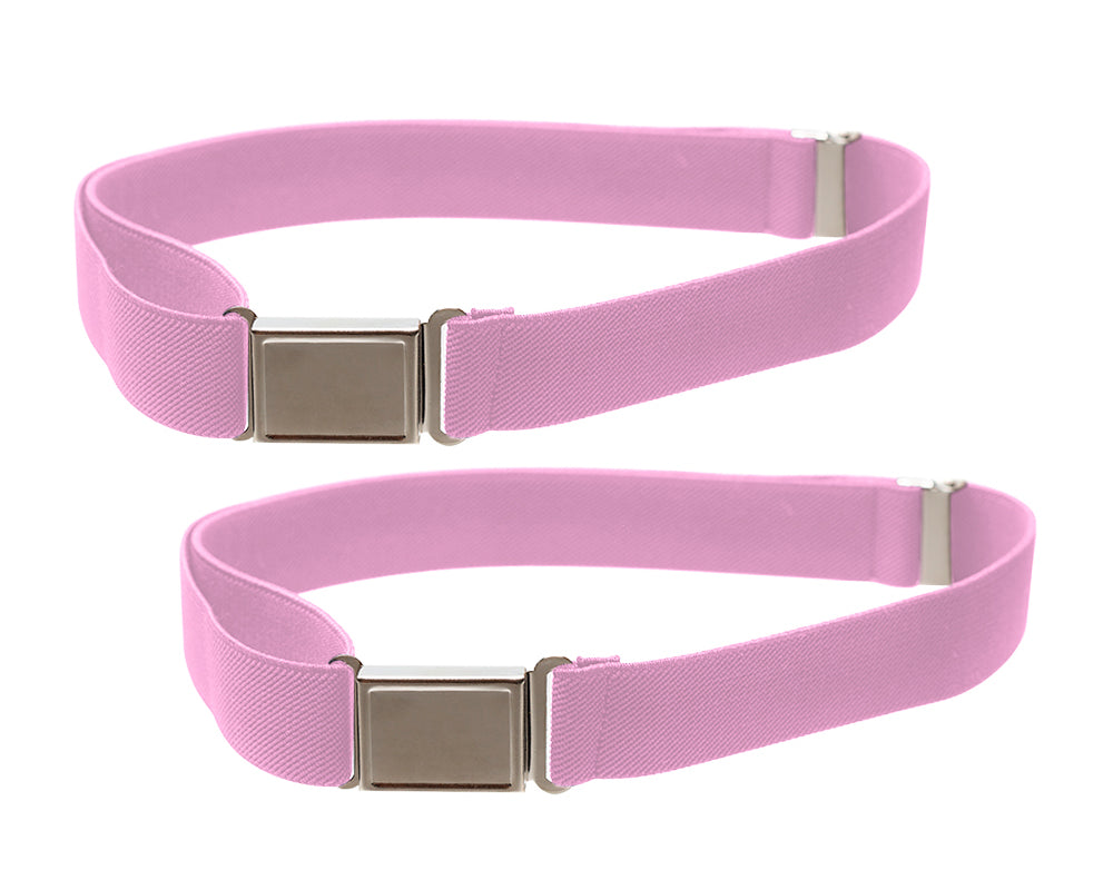 Kids Elastic Belt with Magnetic Buckle- 7 Colors!